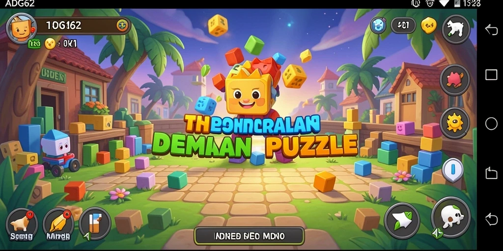 Tampilan gameplay ADG62 yang menarik dan penuh warna.