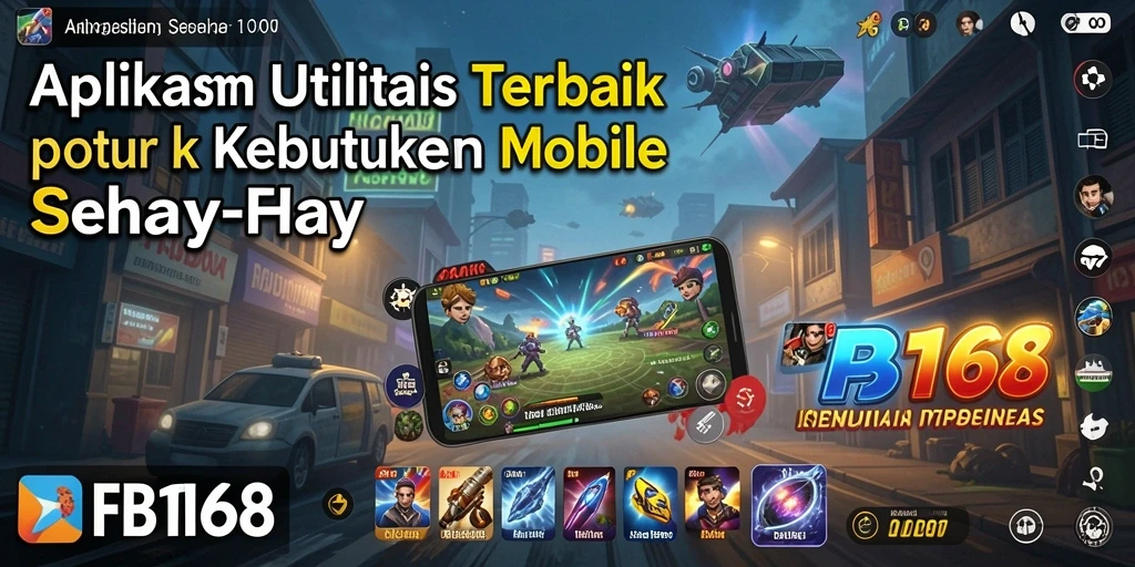 Tampilan antarmuka FB168 yang sederhana dan intuitif untuk pengguna.
