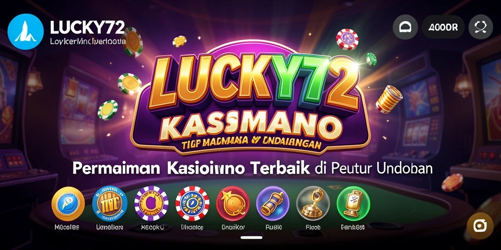 Tampilan seru gameplay Kasino di LUCKY72 saat permainan berlangsung.