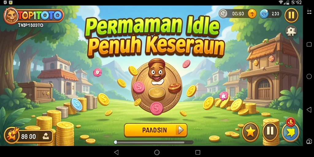 Screenshot gameplay menunjukkan kemajuan dan kebangkitan karakter di <strong>TOP1TOTO</strong>.
