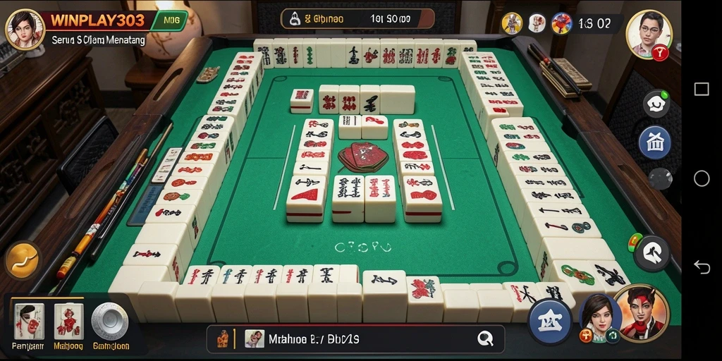 Tampilan gameplay Mahjong di WINPLAY303 yang seru dan menarik.